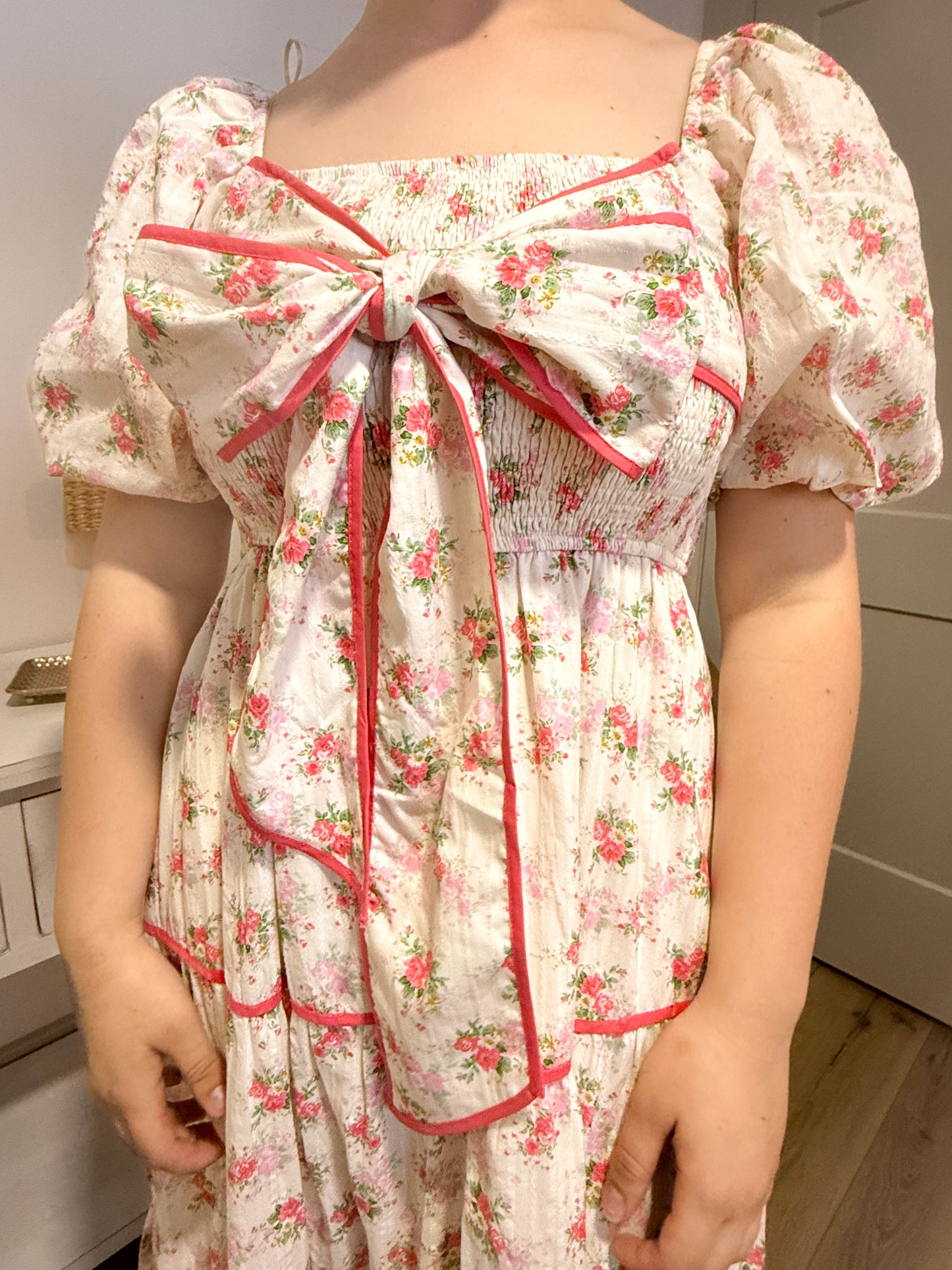 Ivory Bloom Dress